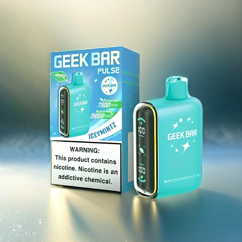 Geek Bar Pulse 15000 Puffs Vape Mintz Edition Schweiz Großhandel – 16ML, 5%, 650 mAh