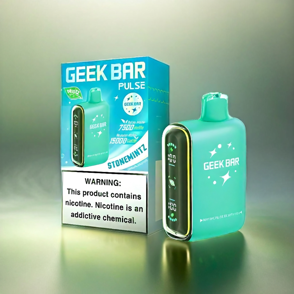 Geek Bar Pulse 15000 Puffs Vape Mintz Edition Schweiz Großhandel – 16ML, 5%, 650 mAh