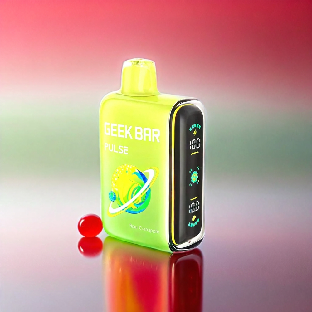 Geek Bar Pulse 15000 Puffs Vape Sauer Edition – 16ML, 5%, Schweiz Großhandel