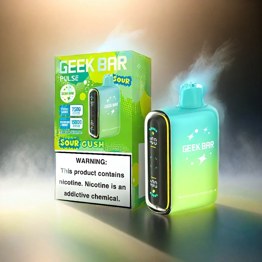 Geek Bar Pulse 15000 Puffs Vape Sauer Edition – 16ML, 5%, Schweiz Großhandel