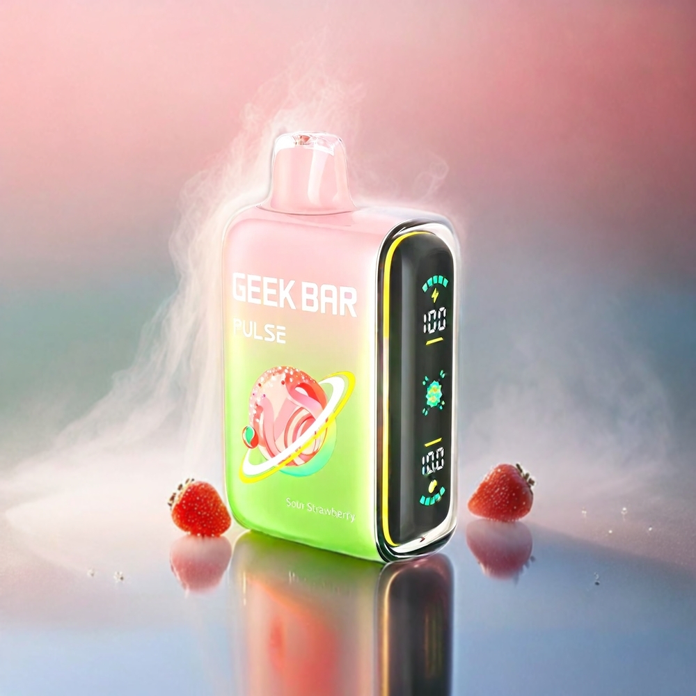 Geek Bar Pulse 15000 Puffs Vape Sauer Edition – 16ML, 5%, Schweiz Großhandel