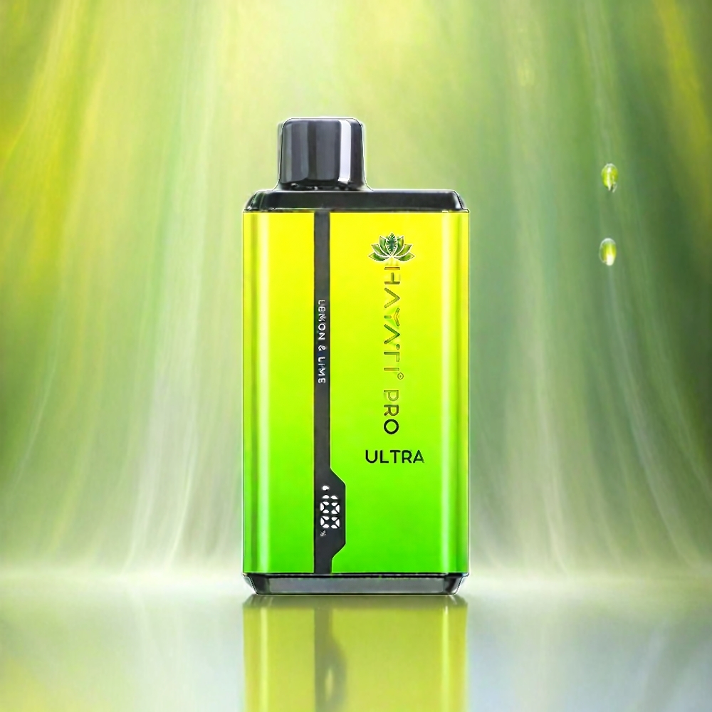 Hayati Pro Ultra 15000 Puffs 2 12ml 2% Schweiz Großhandel Lemon & Lime (Zitrone & Limette)