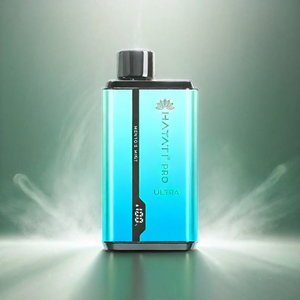 Hayati Pro Ultra 15000 Puffs 2 12ml 2% Schweiz Großhandel – Mento'S Minze
