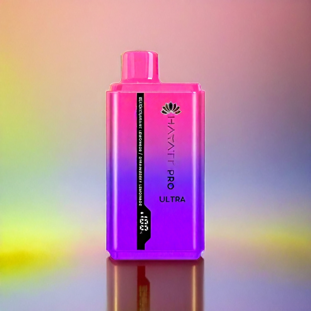Hayati Pro Ultra 15000 Puffs Blackcurrant Lemonade Erdbeer Limonade 15000+ Puffs 850mAh Schweiz großhandel