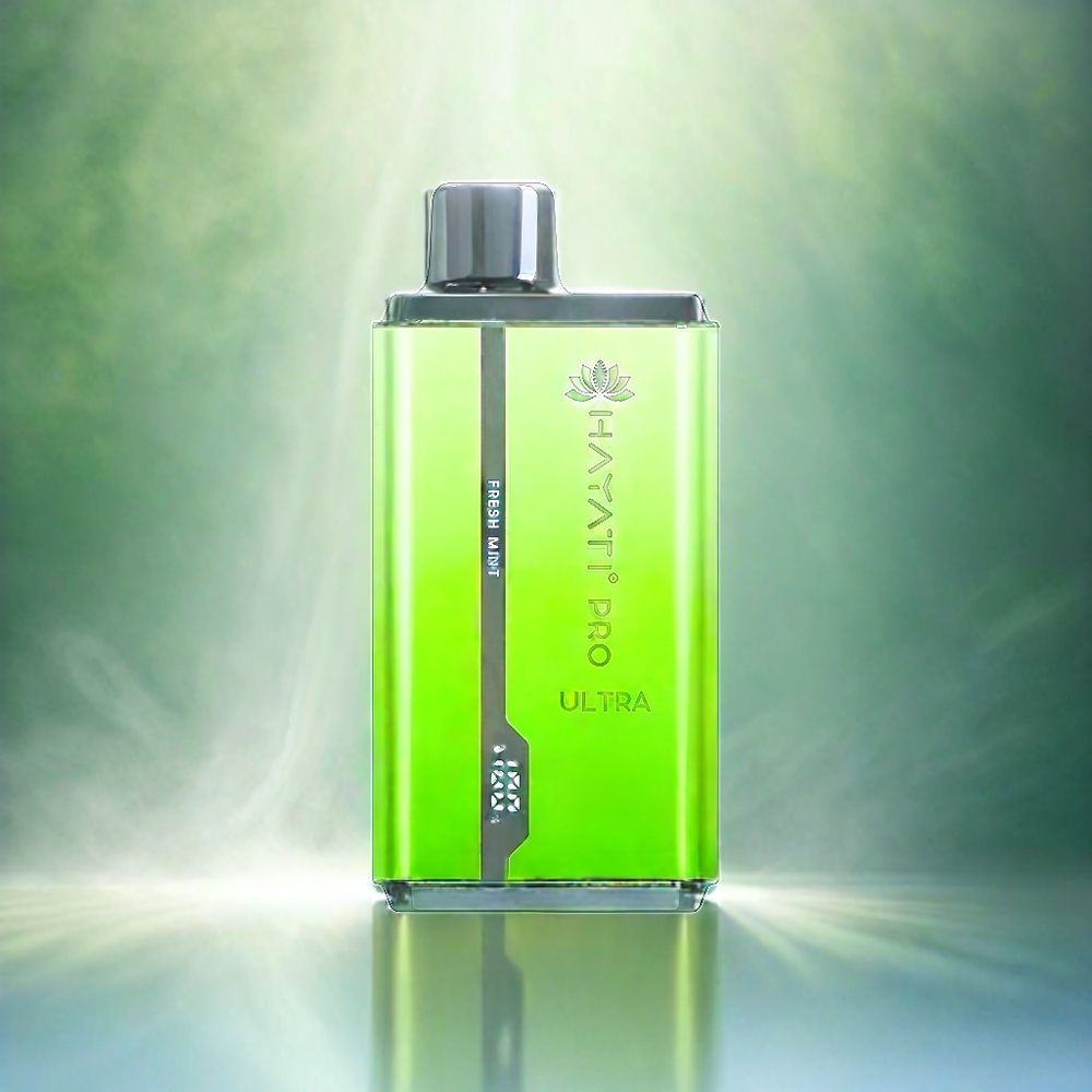 Hayati Pro Ultra 15000 Puffs Schweiz Großhandel – 15000+ Puffs, 850mAh, 24ml, Frische Minze