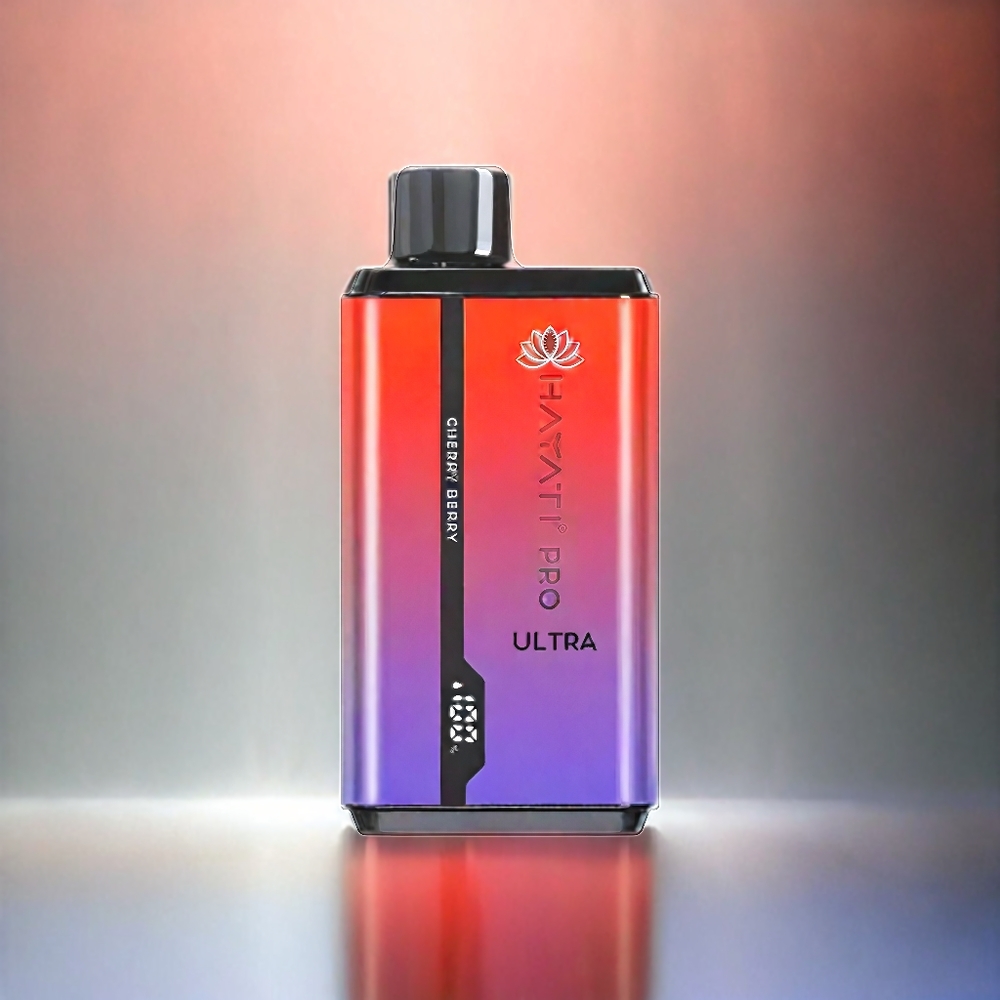 Hayati Pro Ultra 15000 Puffs Schweiz Großhandel – 15000+ Züge, 850mAh, 2 12ml, Cherry Berry