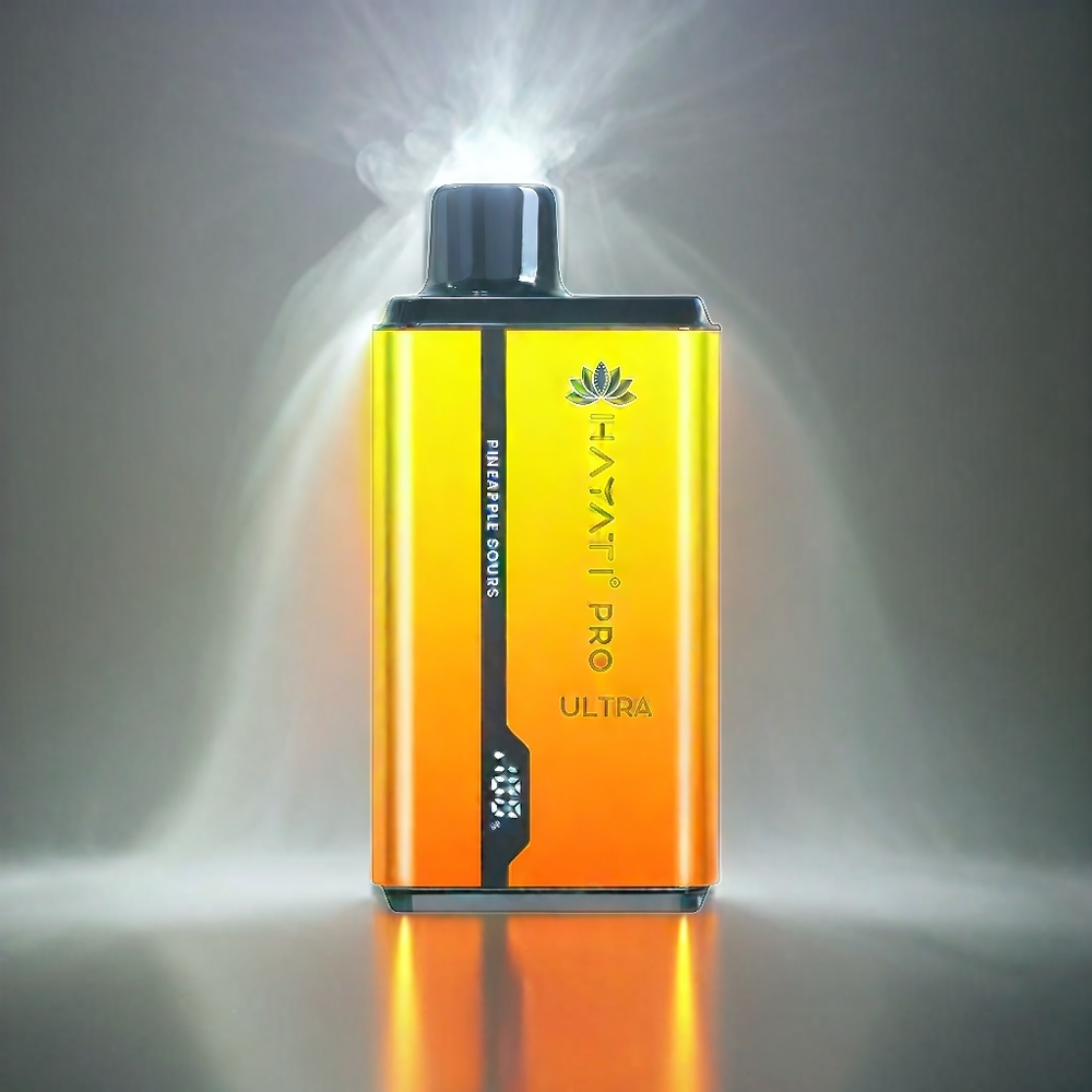Hayati Pro Ultra 15000 Puffs Vape Ananas-Sauer Schweiz Großhandel – 850mAh, 2 12ml, 2%