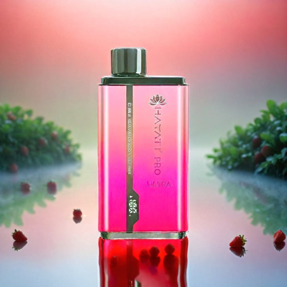 Hayati Pro Ultra 15000 Puffs Vape Erdbeere Guava Drachenbeeren Schweiz großhandel 850mAh 12ml 2%
