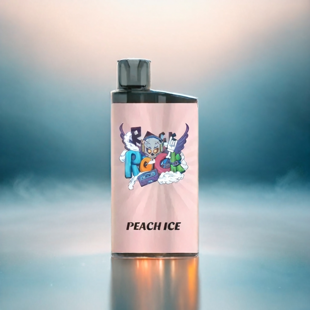 Iget Bar 3500 Puffs Pfirsich Eis Vape Schweiz Großhandel - 3500 Züge, 1400 mAh, 1.2 Ohm Mesh Coil