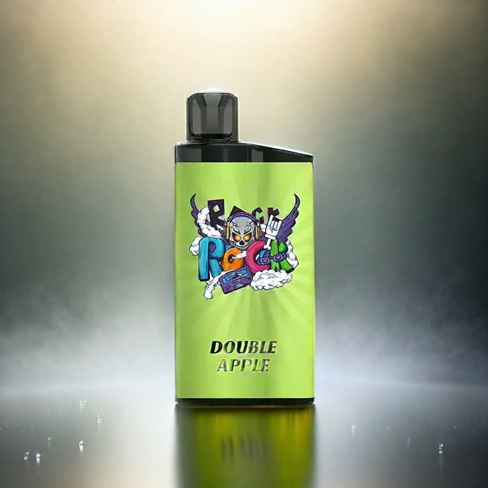 Iget Bar 3500 Puffs Vape Doppelapfel - 3500 Puffs, 1.2 Ohm Mesh Coil, 1400 mAh - Schweiz großhandel