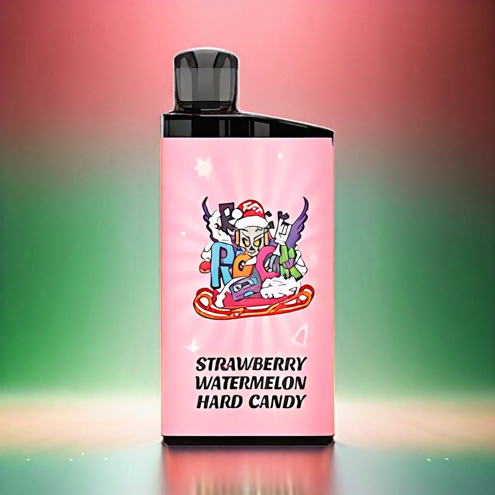 Iget Bar 3500 Puffs Vape Erdbeer Wassermelone Hartbonbon Schweiz großhandel - 3500 Puffs, 1400 mAh, 1.2 Ohm Mesh Coil