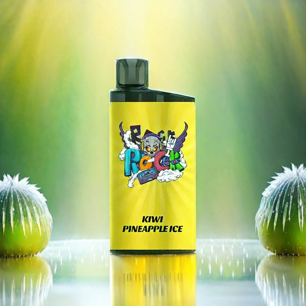 Iget Bar 3500 Puffs Vape Kiwi-Ananas-Eis Schweiz Großhandel mit 1400 mAh und 1.2 Ohm Mesh Coil