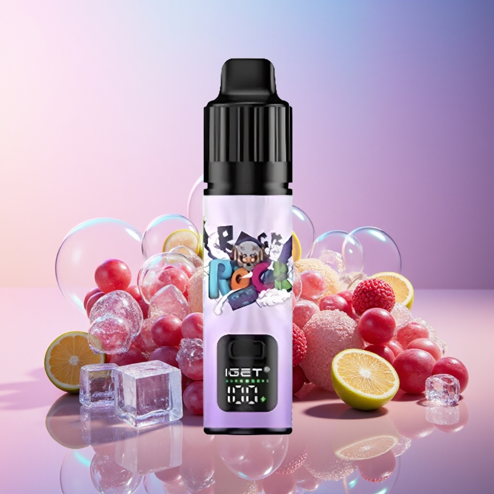 IGET BAR PLUS S3 POD 10000 Puffs Einweg-Vape Grape Ice 5% Nikotin 18 ml Schweiz Großhandel