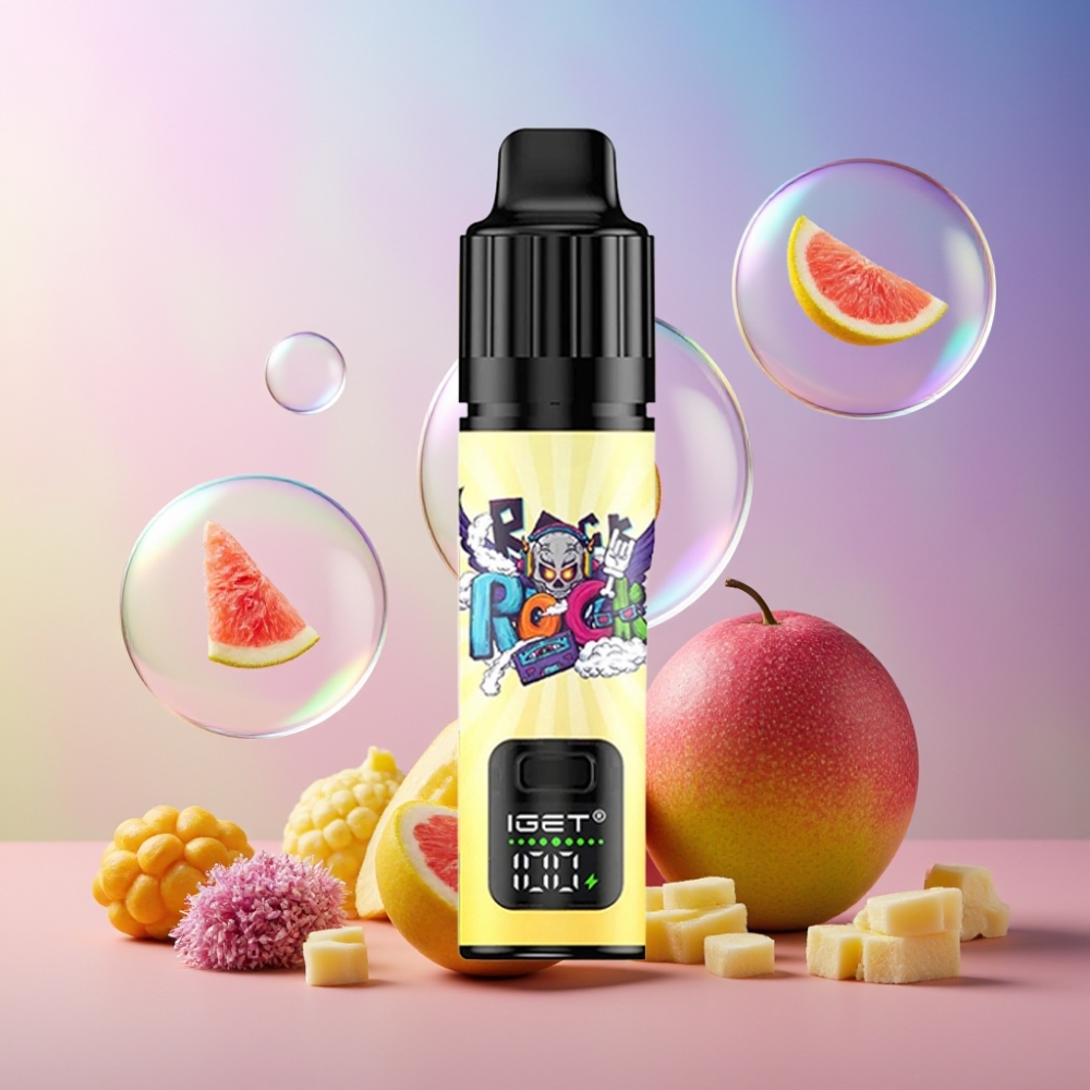 IGET BAR PLUS S3 POD 10000 Puffs Einweg-Vape Mango Monster (10000 Puffs, 5% Nikotin, 18 ml, 950 mAh) Schweiz Großhandel