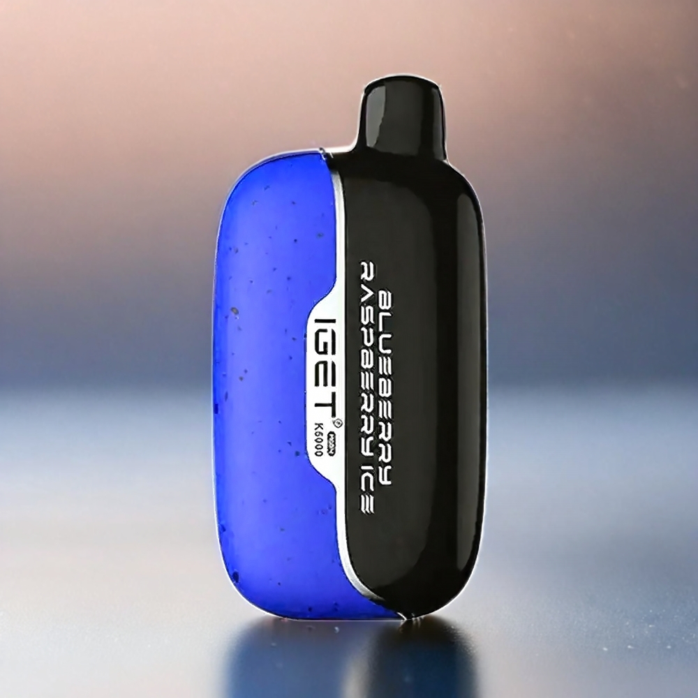 Iget Moon K5000 Puffs Vape Blaubeere Himbeere Eis - 5000 Puffs, 1.35 Ohm Mesh Coil, Schweiz Großhandel