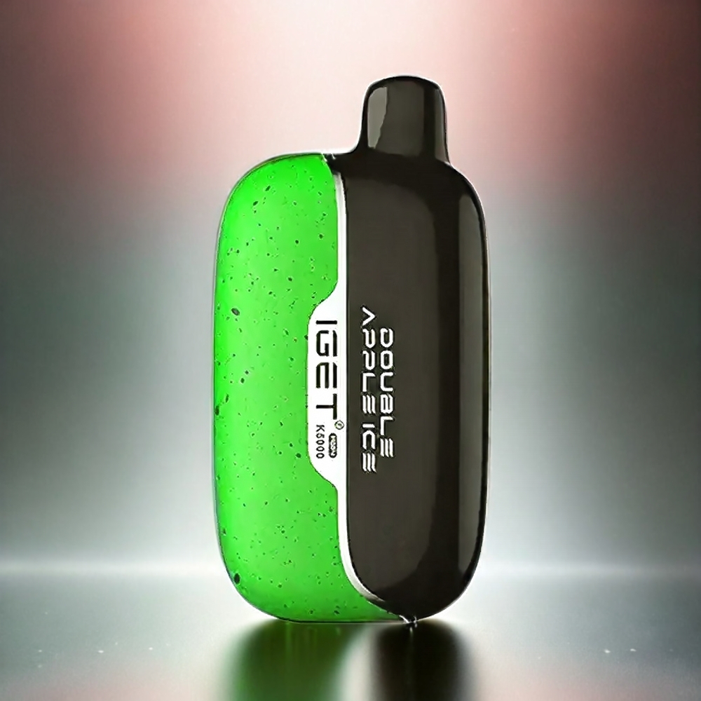 Iget Moon K5000 Puffs Vape Doppelapfel Eis – Schweiz Großhandel | 5000 Puffs, 1.35 Ohm, PC-Material