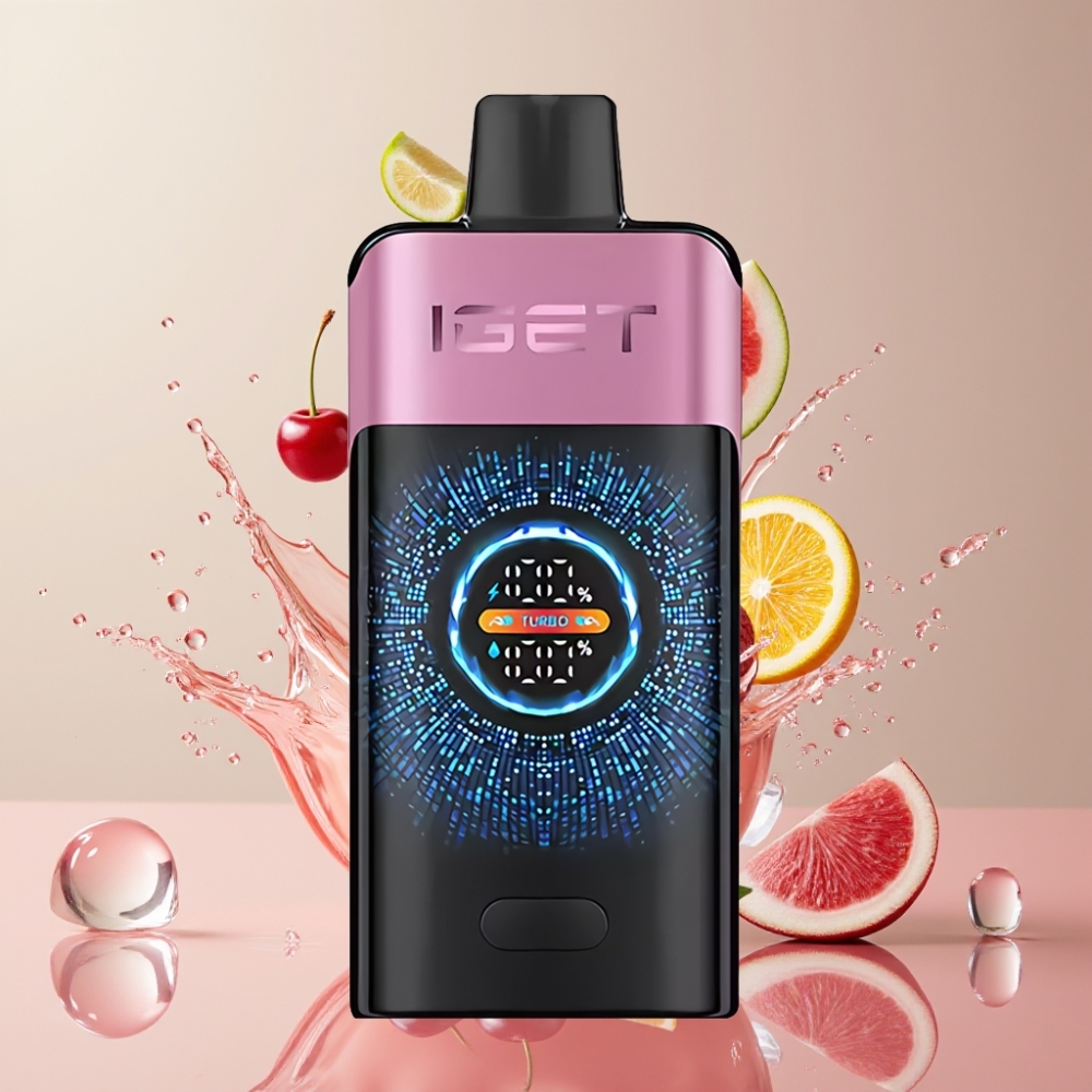 IGET ONE 12000 Puffs Einweg-Vape Cherry Monster – 2700 mAh, 0.6 Ohm Dual Mesh, Schweiz Großhandel