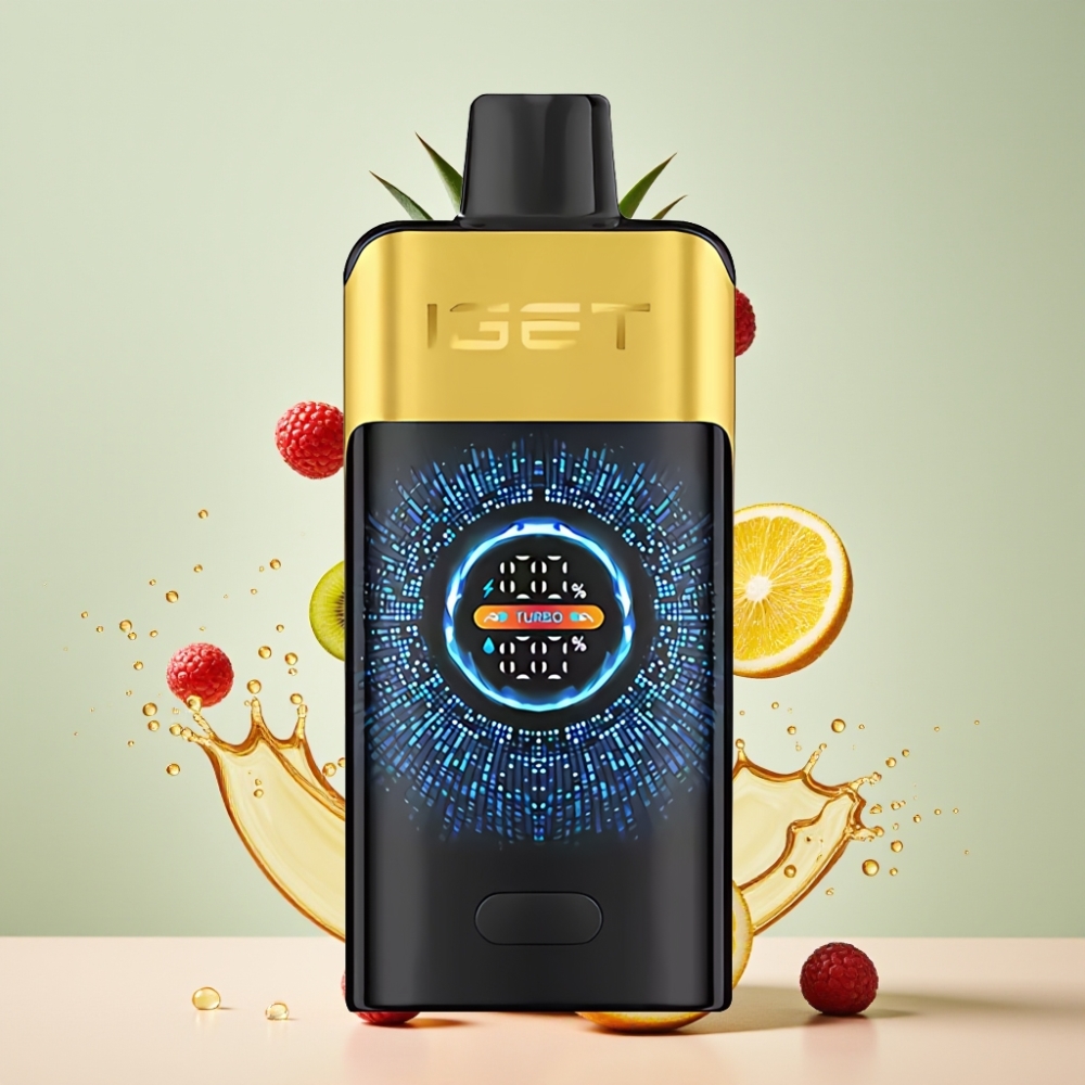 IGET ONE 12000 Puffs Einweg-Vape Kiwi-Ananas (2700 mAh, 0.6 Ohm Dual Mesh, 118.9g) Schweiz Großhandel