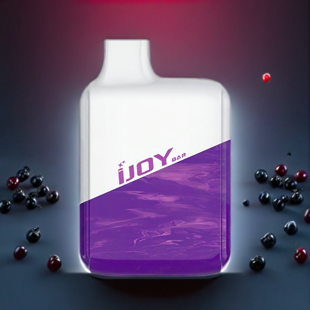 IJOY Bar 600 Puffs Einweg-Vape Schwarze Johannisbeere Traube – 500mAh, 1.2 Ohm Mesh Coil, Schweiz Großhandel