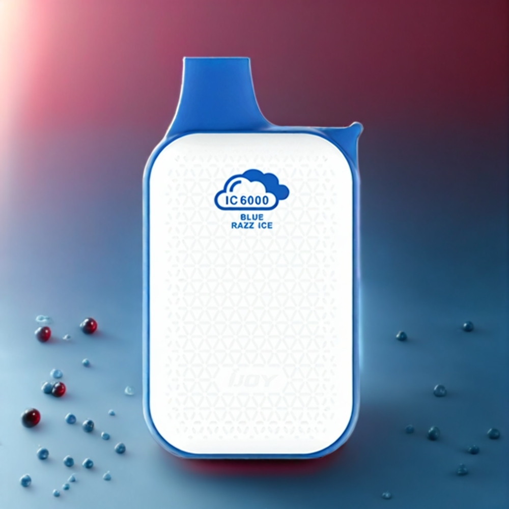 IJOY Bar IC6000 Einweg-Vape Blau-Razz Eis – Schweiz Großhandel, 6000 Züge, 15ml, Typ-C-Ladung