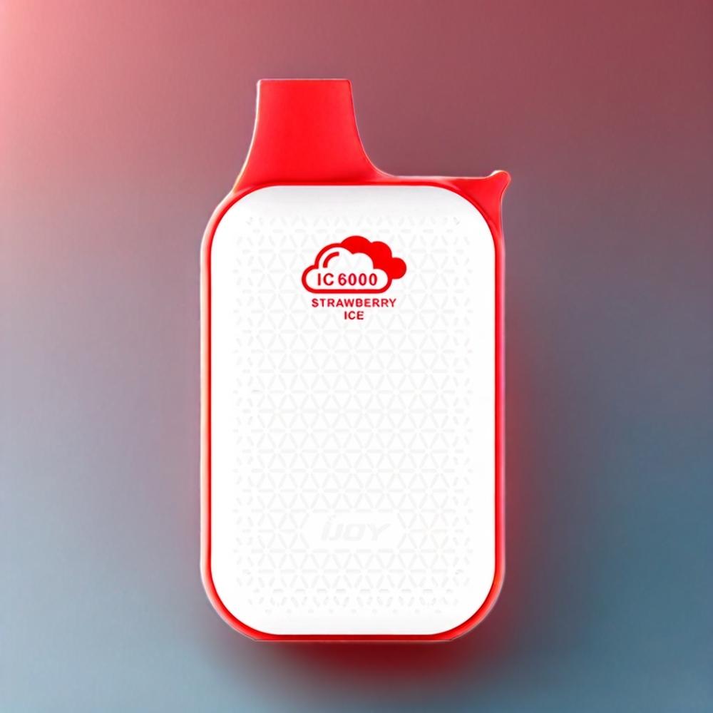 IJOY Bar IC6000 Einweg-Vape Erdbeer-Eis - 6000 Züge, 15ml, Typ-C Ladung, Schweiz Großhandel