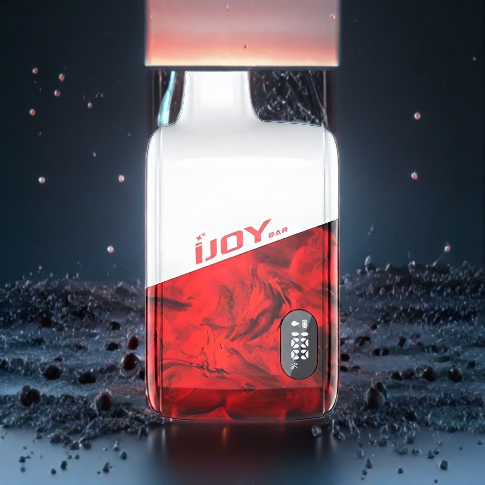 IJOY Bar IC8000 Einweg-Vape Black Dragon Ice - 8000 Puffs, 18ml, 5% Schweiz Großhandel