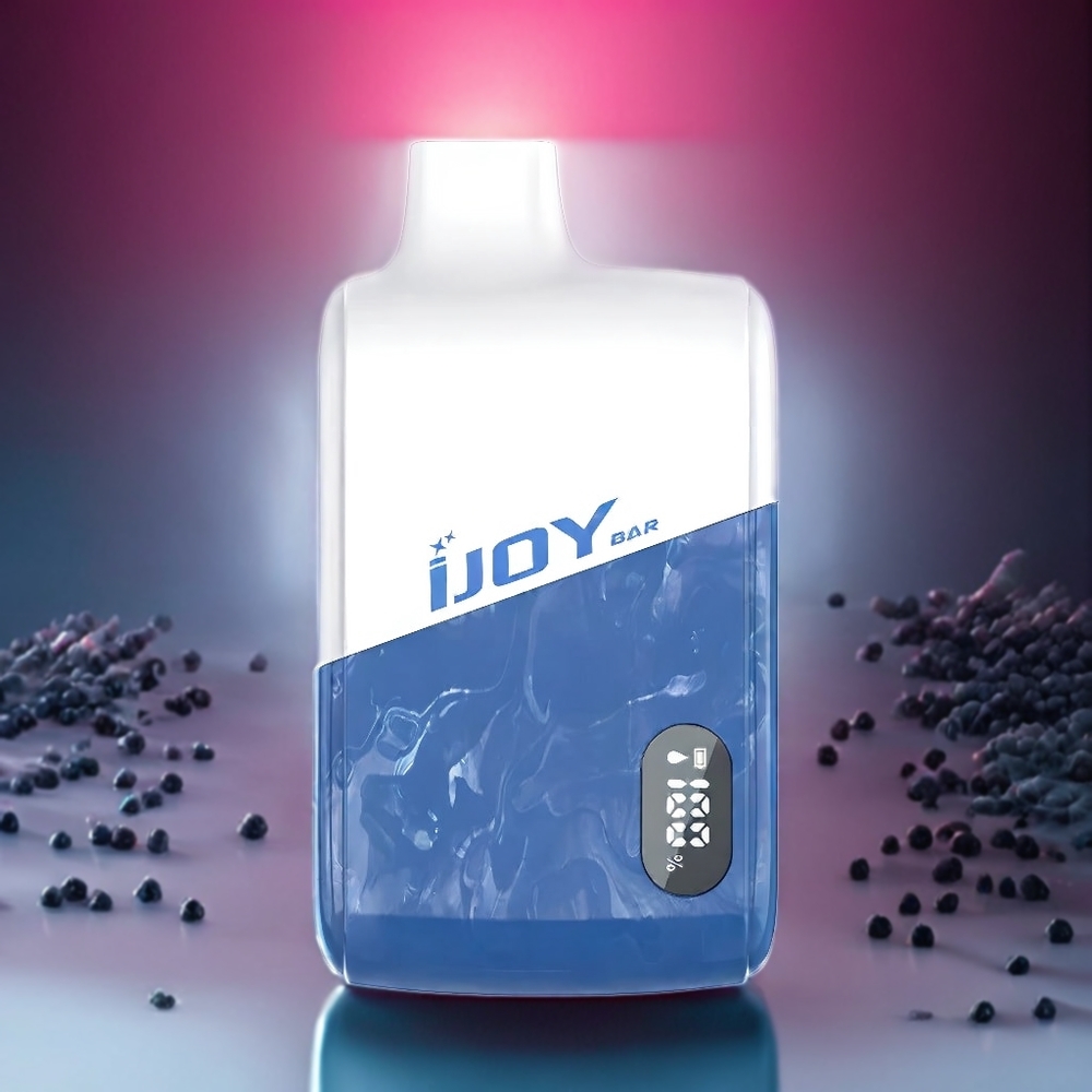 IJOY Bar IC8000 Einweg-Vape Brombeere Eis – 8000 Züge, 18ml, 5% Nikotin, Schweiz Großhandel