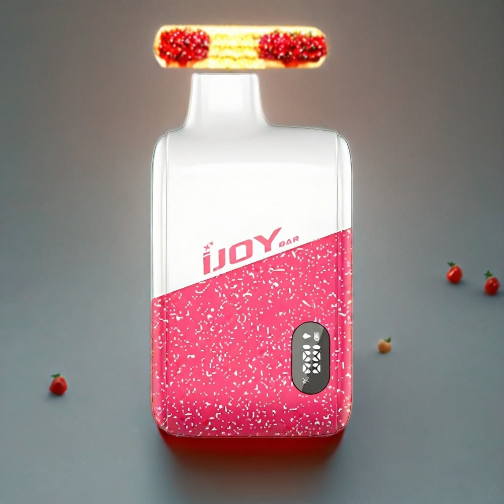 IJOY Bar IC8000 Einweg-Vape Erdbeer Mango - 8000 Züge, 18ml, 5% Nikotin, Schweiz Großhandel