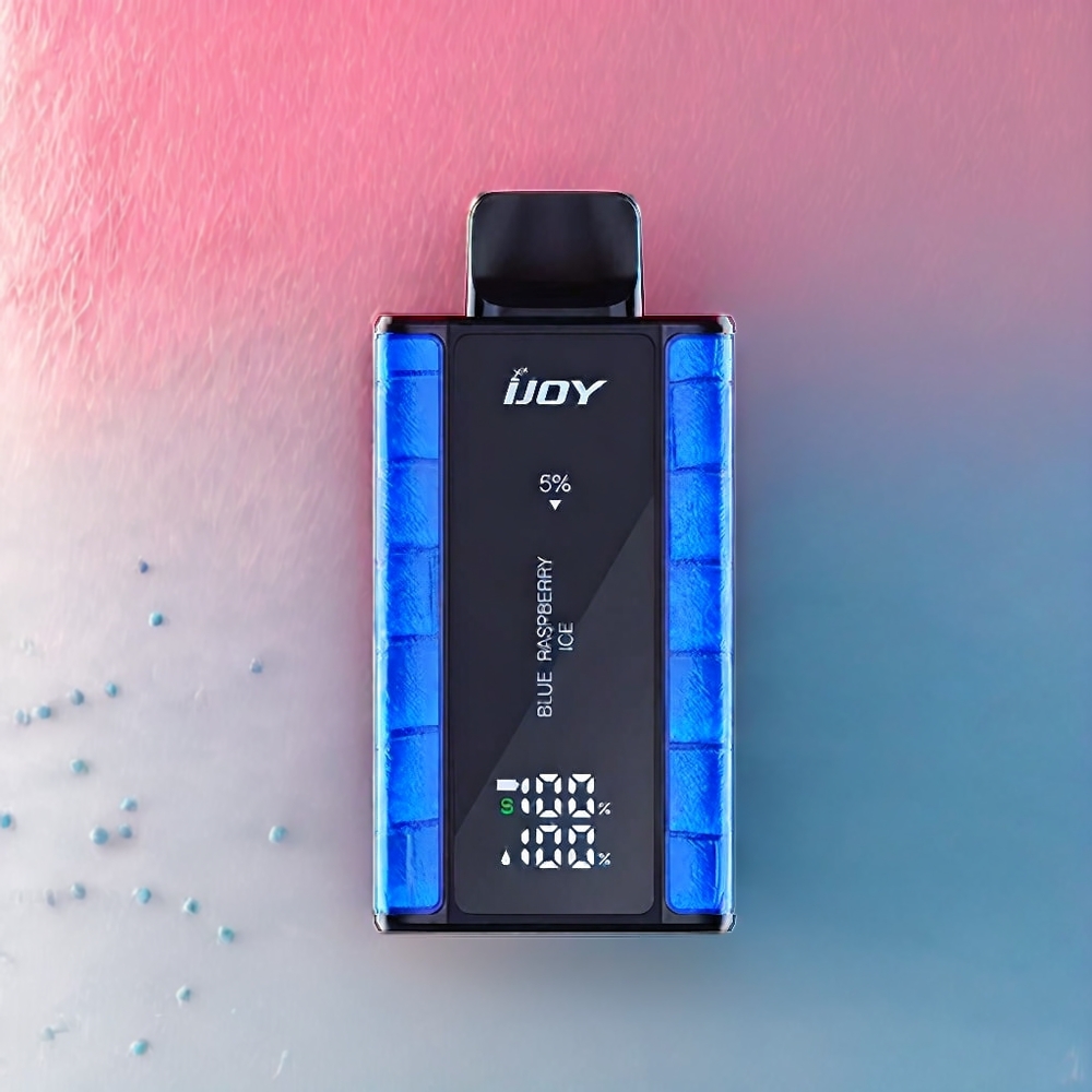 IJOY Captain 10000 Puffs Einweg-Vape Blauer Himbeer-Eis, 18ml, 5% Nikotin, Schweiz Großhandel
