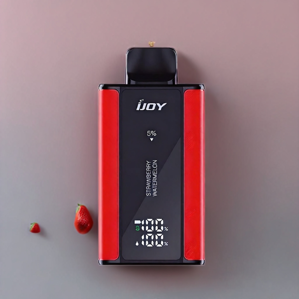 IJOY Captain 10000 Puffs Einweg-Vape Erdbeer-Wassermelone Schweiz Großhandel – 18ml, 5% Nikotin, Typ-C-Ladung