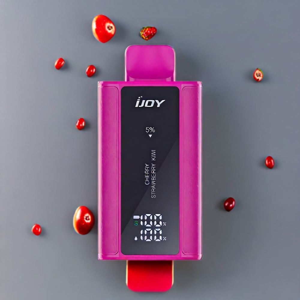 IJOY Captain 10000 Puffs Einweg-Vape Kirsch Erdbeer Kiwi, 18ml, 5% Nikotin, Schweiz Großhandel