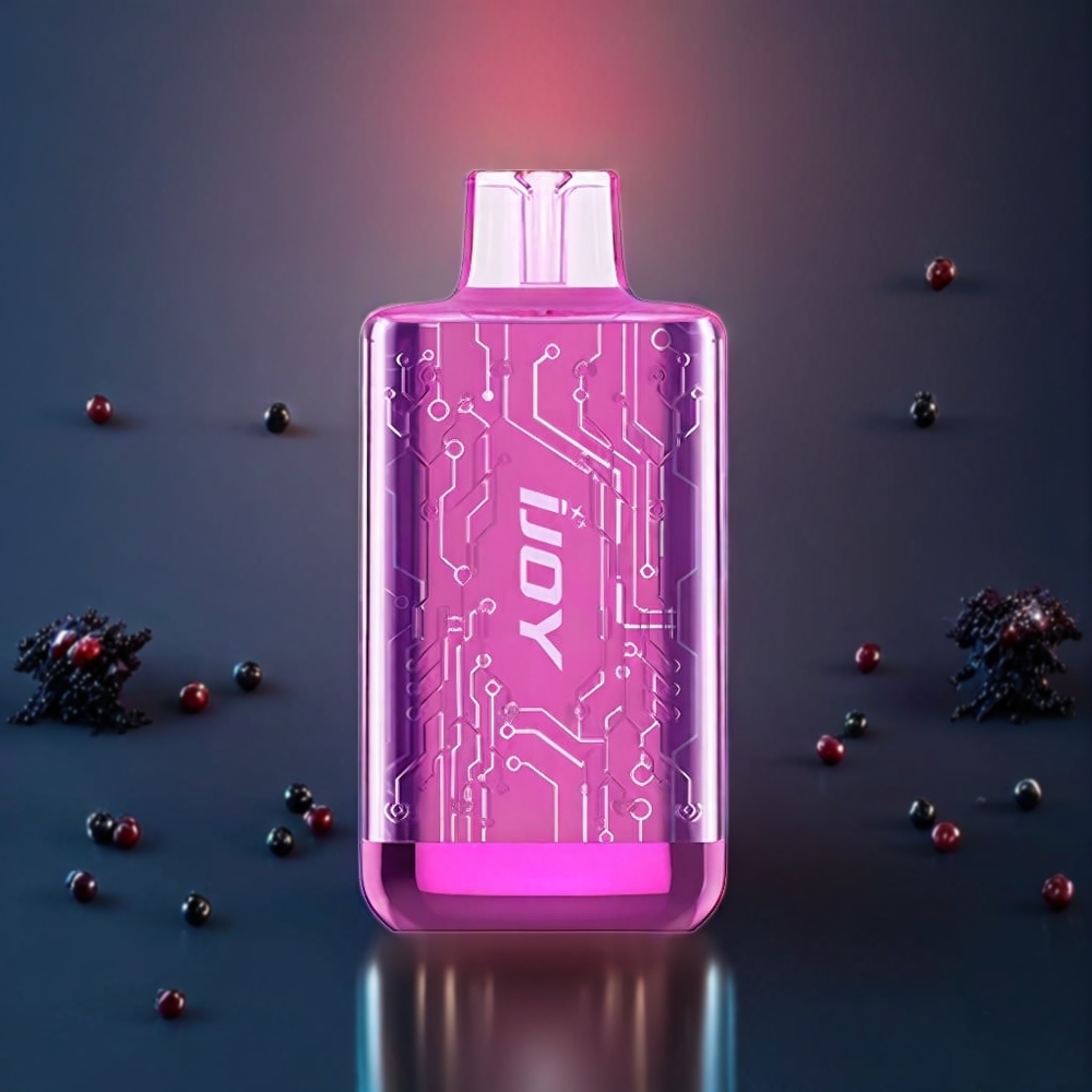 IJOY CYBER 5000 Puffs Einweg-Vape Schwarzbeere – 13ml, 550mAh, Typ-C, Schweiz Großhandel