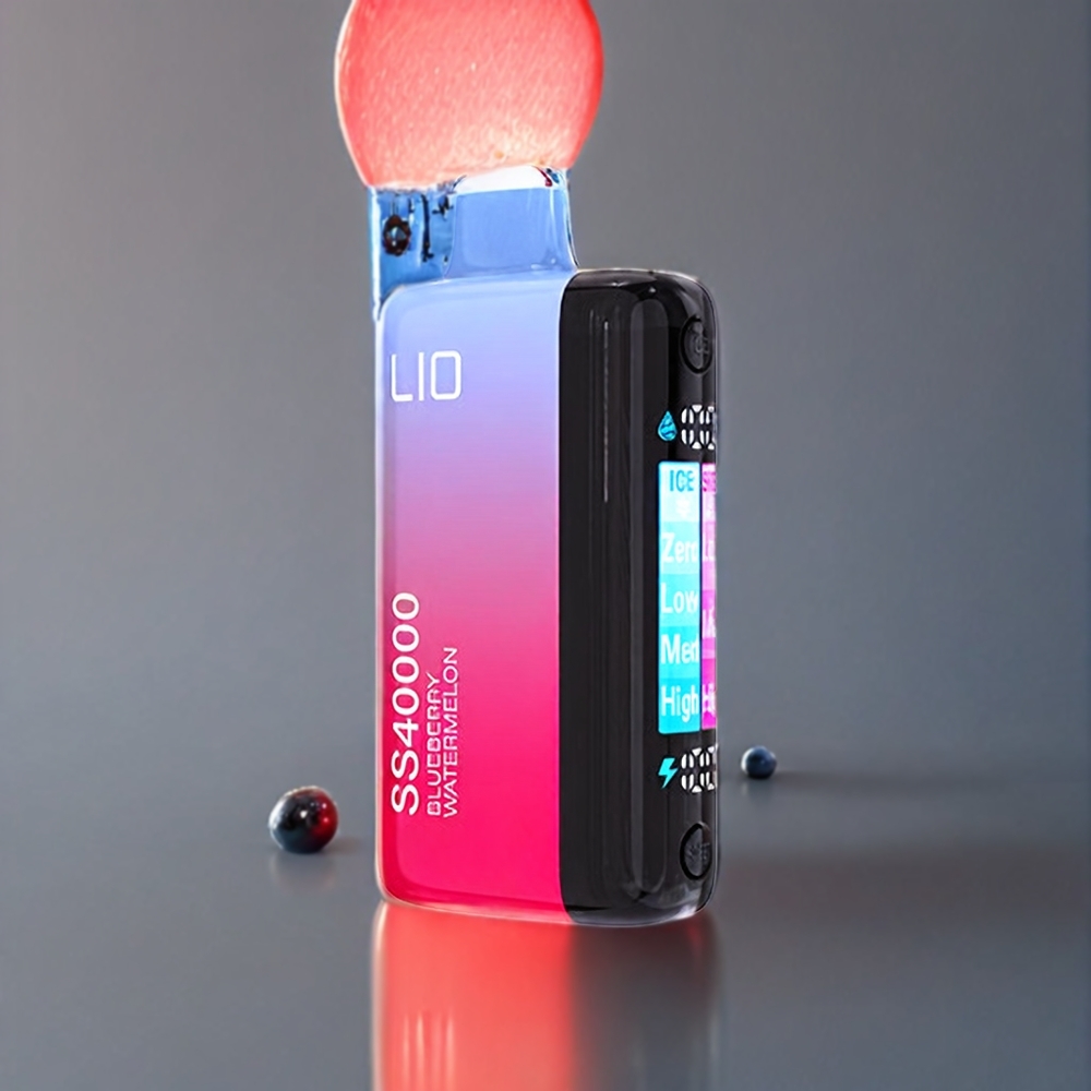IJOY LIO SS40000 Einweg-Vape Blaubeere Wassermelone - 40000 Züge, 22ML, 1100 mAh, Schweiz Großhandel