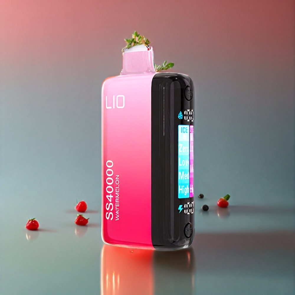 IJOY LIO SS40000 Einweg-Vape Wassermelone - Schweiz Großhandel - 40000 Puffs, 22ML, 1100 mAh, TYPE-C