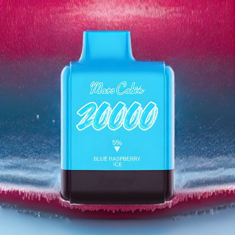 IJOY Mars Cabin 20000 Puffs Einweg-Vape Blau-Raspberry-Eis, 20ML, 50mg, Schweiz Großhandel