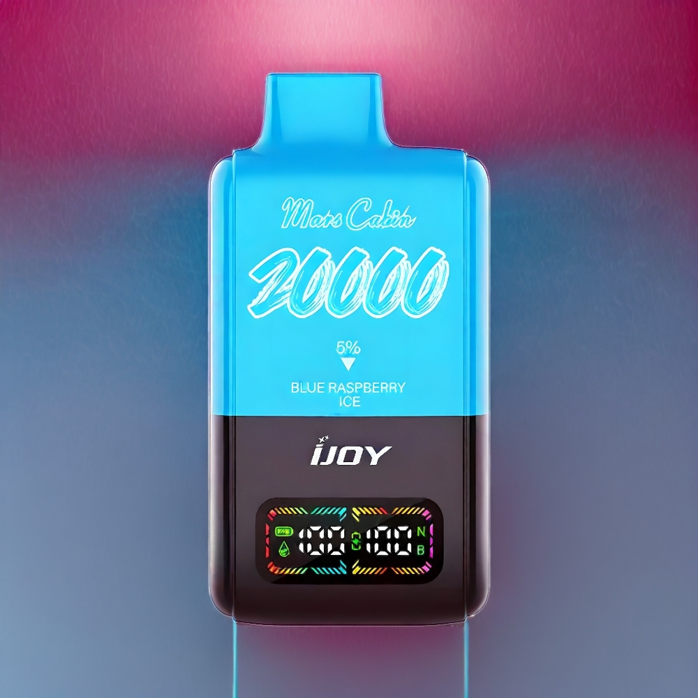 IJOY Mars Cabin 20000 Puffs Einweg-Vape Blau-Raspberry-Eis, 20ML, 50mg, Schweiz Großhandel
