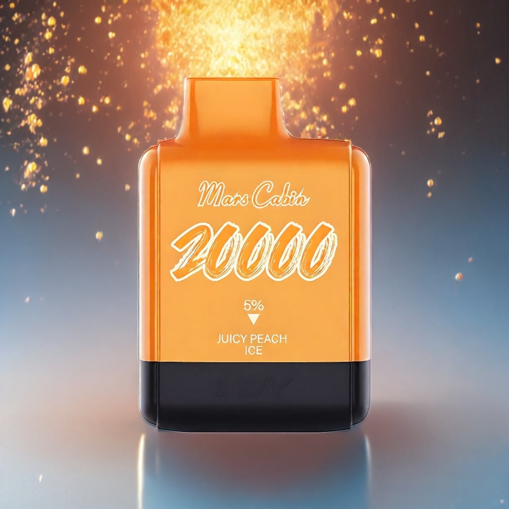IJOY Mars Cabin 20000 Puffs Einweg-Vape Juicy Peach Ice (20ML, 50mg, 0.5 Ohm Dual Mesh, Schweiz Großhandel)