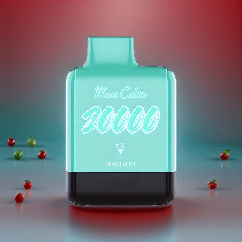 IJOY Mars Cabin 20000 Puffs Einweg-Vape Miami Minze – 20ML, 50mg, 0.5 Ohm Dual Mesh Coil, Schweiz Großhandel