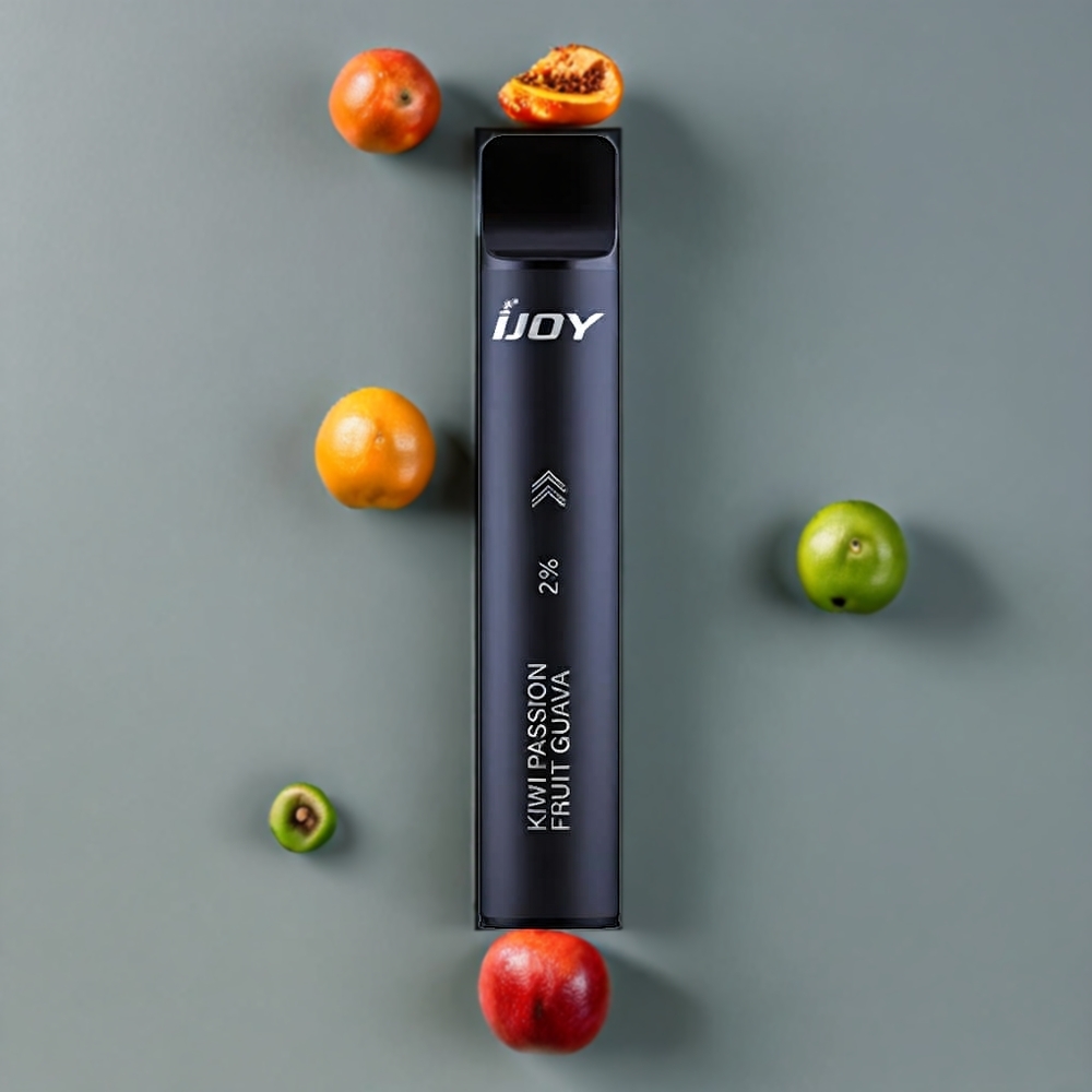 IJOY Mars Cabin 600 Puffs Wegwerf-Vape Schwarz – 2ml, 1.0 Ohm Mesh, Type-C, Schweiz Großhandel