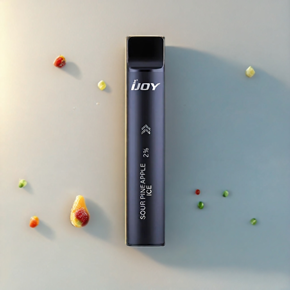 IJOY Mars Cabin 600 Puffs Wegwerf-Vape Schwarz – 2ml, 1.0 Ohm Mesh, Type-C, Schweiz Großhandel