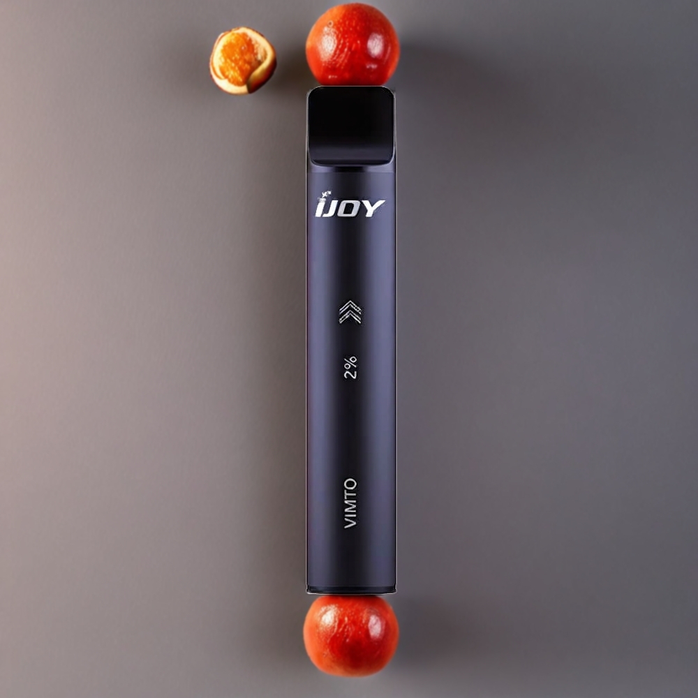 IJOY Mars Cabin 600 Puffs Wegwerf-Vape Schwarz – 2ml, 1.0 Ohm Mesh, Type-C, Schweiz Großhandel
