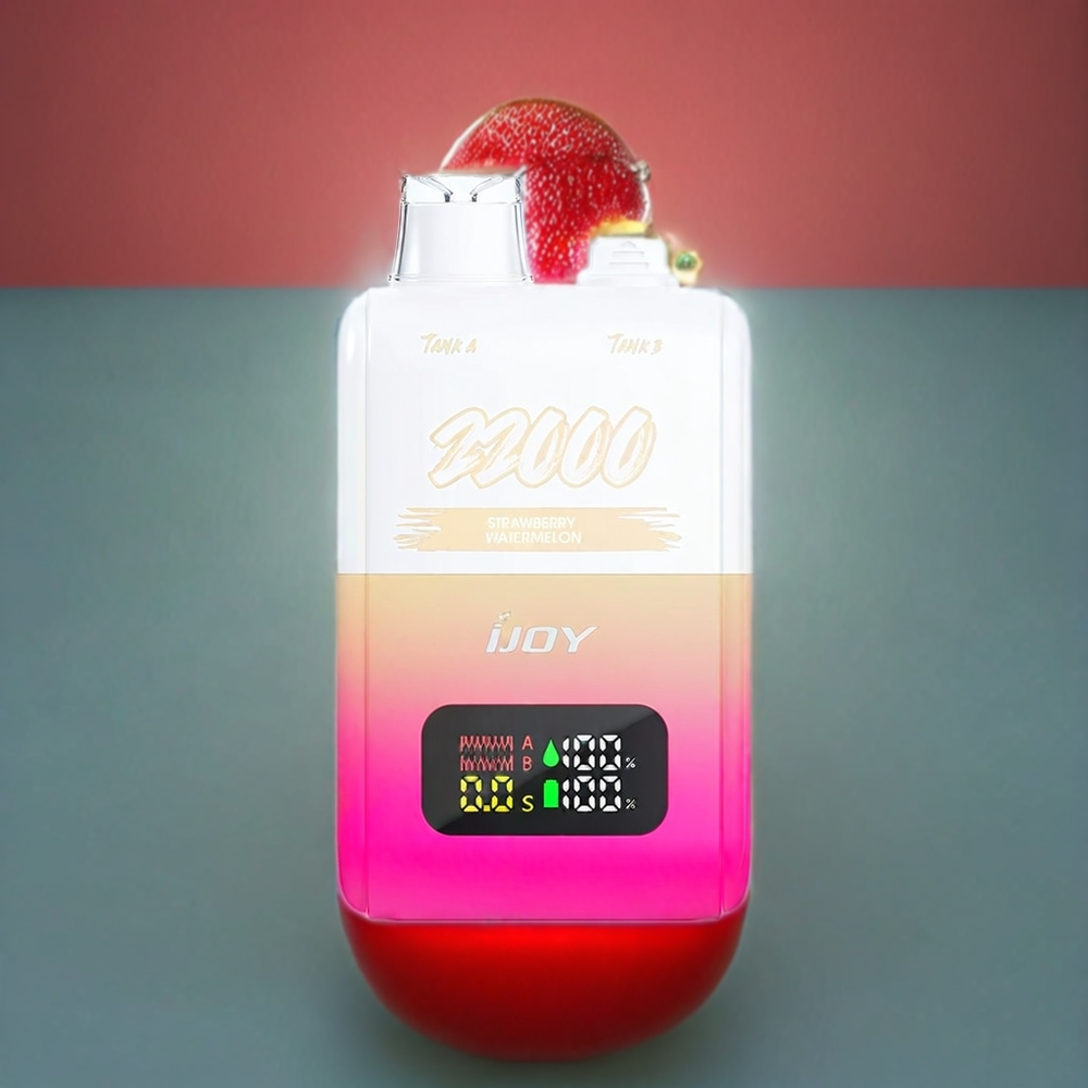IJOY SD 22000 Puffs Einweg-Vape Erdbeer Wassermelone – 22000 Puffs, 15ML + 15ML, 50mg, Schweiz großhandel