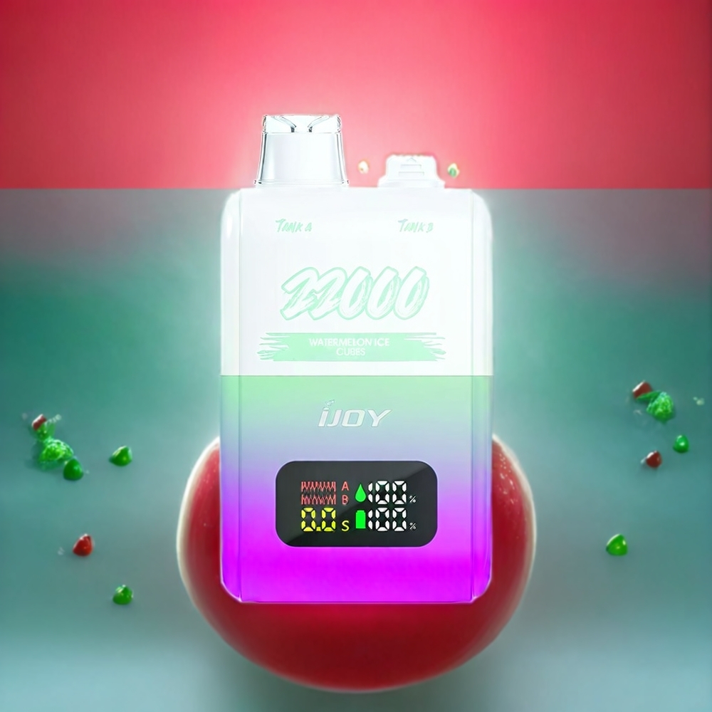 IJOY SD 22000 Puffs Einweg-Vape Wassermelone Eis - 15ML + 15ML, 650 mAh, Typ-C-Ladung, Schweiz großhandel