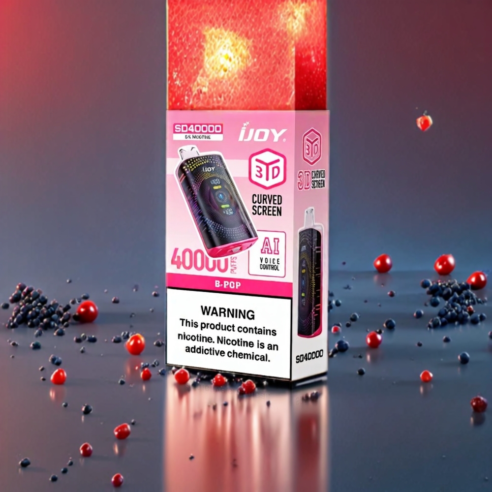 IJOY SD 40000 Puffs Einweg-Vape B Pop – 750mAh, 20ML, Typ-C, Schweiz Großhandel