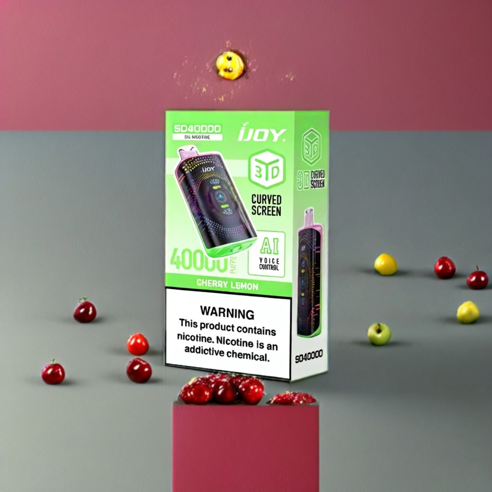 IJOY SD 40000 Puffs Einweg-Vape Kirsch-Zitrone Schweiz Großhandel – 20ML, 750mAh, Typ-C-Ladung