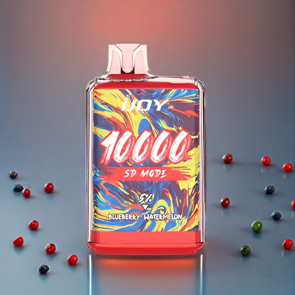 IJOY SD10000 Einweg-Vape Blaubeere Wassermelone – 10000 Züge, 20ml, 5% Nikotin, Schweiz Großhandel