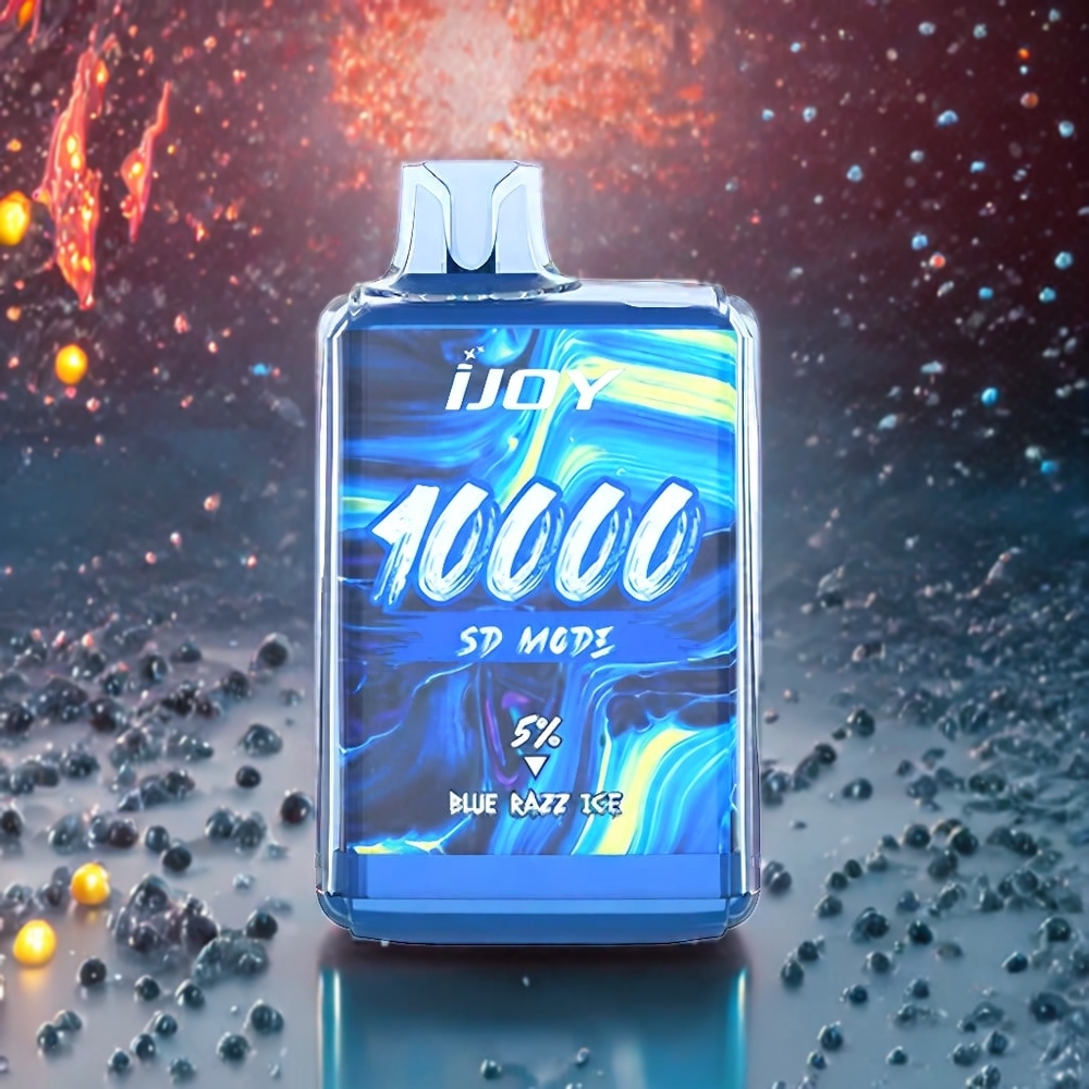 IJOY SD10000 Einweg-Vape Blue Razz Ice (10000 Puffs, 20ml, 5% Nikotin) - Schweiz Großhandel