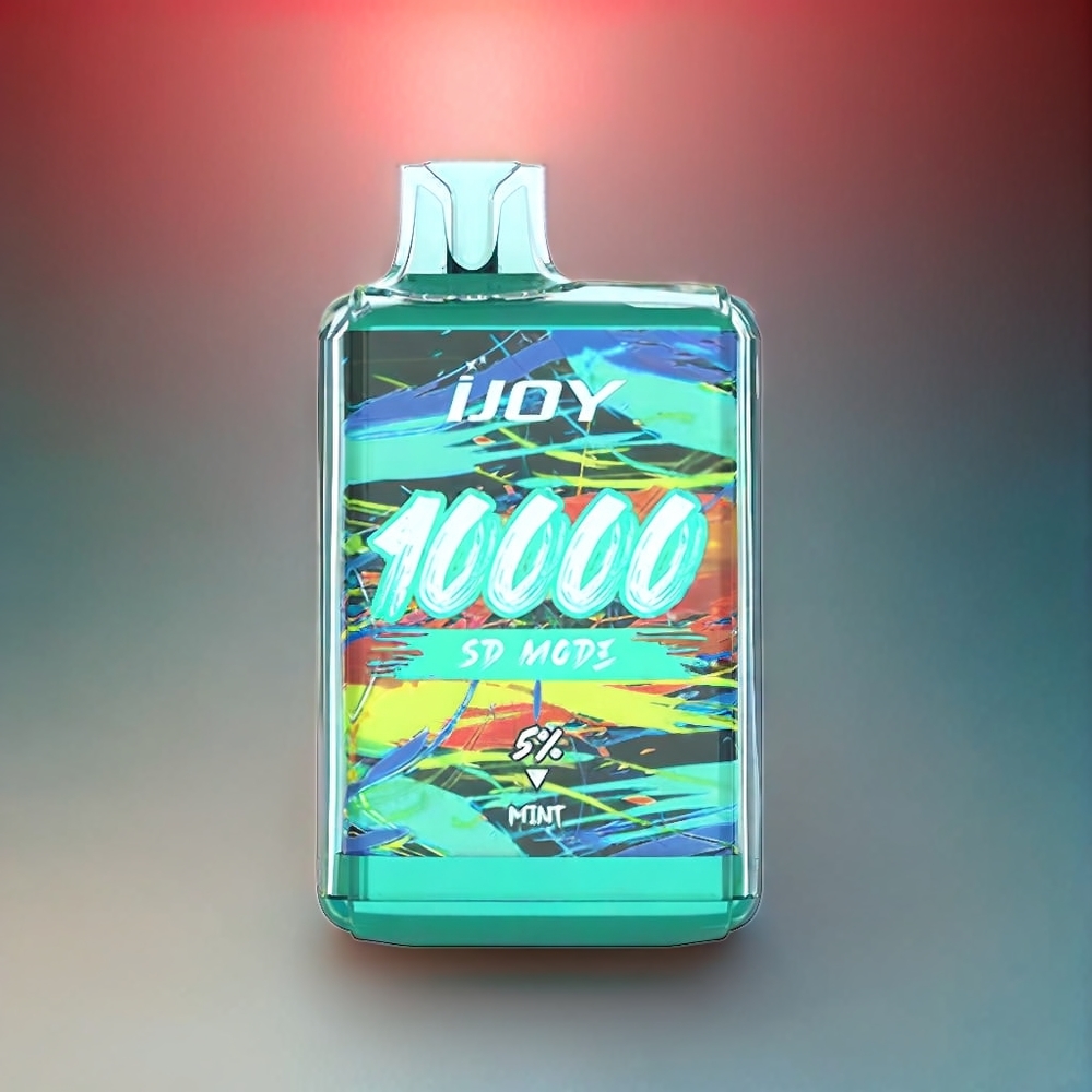IJOY SD10000 Einweg-Vape Minze – 10000 Züge, 20ml E-Liquid, 5% Nikotin, Schweiz Großhandel