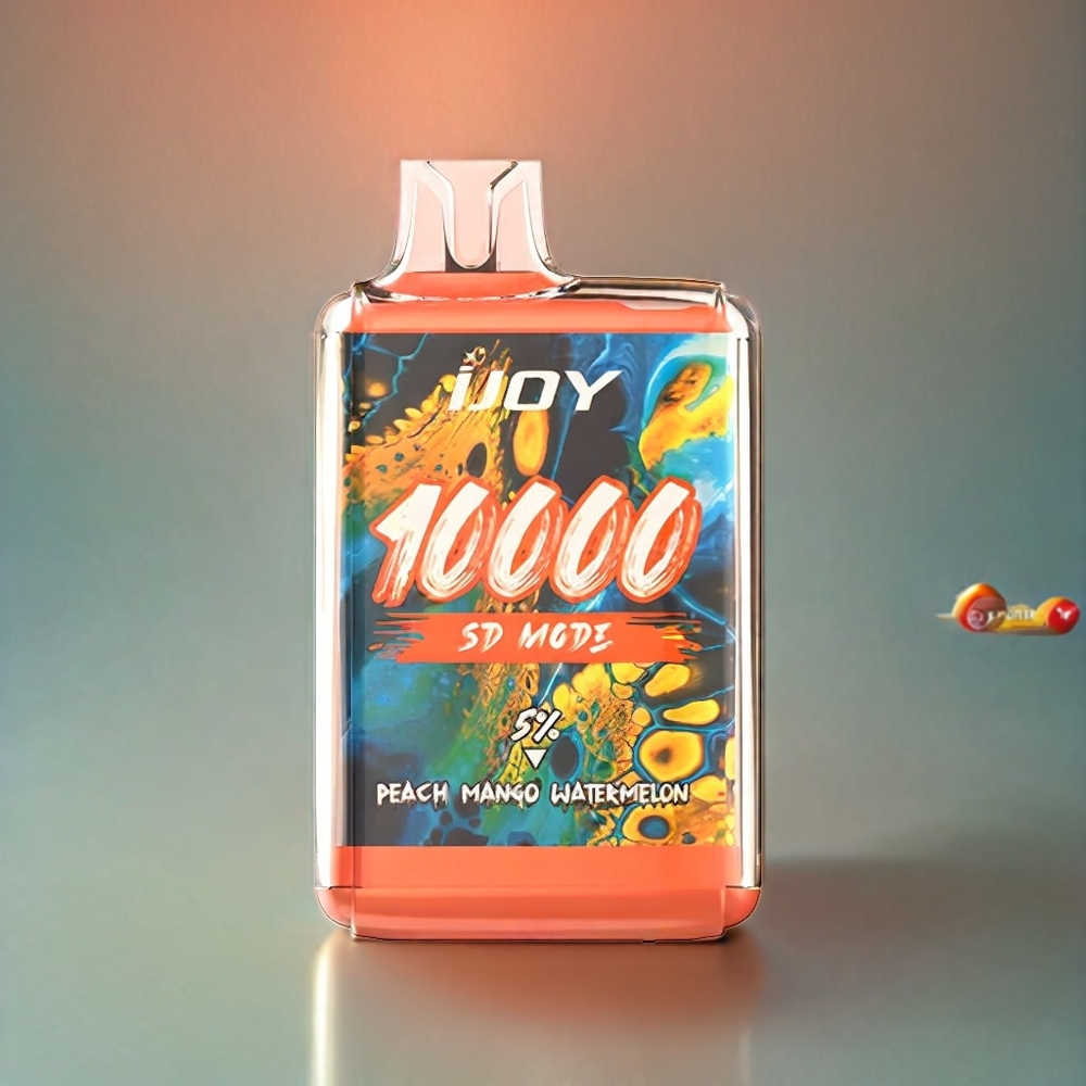 IJOY SD10000 Einweg-Vape Pfirsich Mango Wassermelone – 10000 Züge, 20ml, 5% Nikotin, Schweiz Großhandel