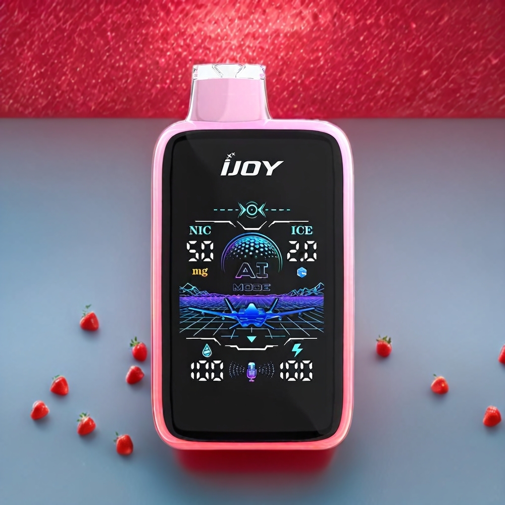 IJOY Uranus Mate 40000 Puffs Einweg-Vape Erdbeer-Eis - 20ML, 1100mAh, Typ-C, Schweiz Großhandel